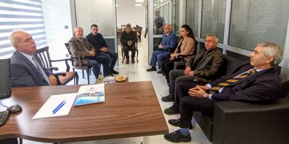 Ankara Beypazarı Kaymakamı Kent Konseyi’ni ziyaret etti