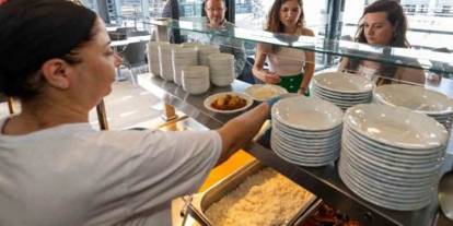 Çankaya'da sebze çorba, etli nohut, meyhane pilavı ve cacık 90 lira