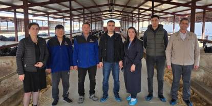 Azerbaycanlı tarım heyeti Polatlı’da: Teknik inceleme yaptılar