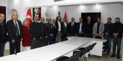 Mamak Kırşehirliler Derneği CHP’yi ziyaret etti