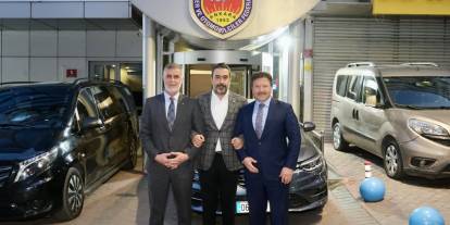 AK Parti Ankara İl Başkanı şoför esnafını makamda ziyaret etti