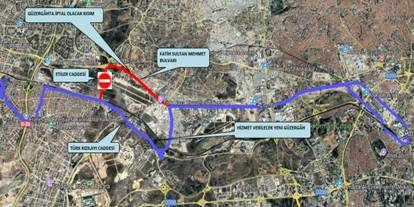 Etimesgut Havalimanı çalışmaları nedeniyle yollar trafiğe kapatılacak