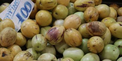 Kış meyvesi pepino tezgahlarda yerini aldı: Ankara'da kilosu 100 TL