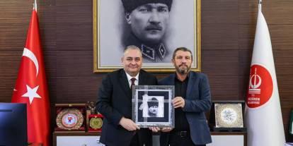 Kırşehirliler Keçiören'de makam odasında ağırlandı