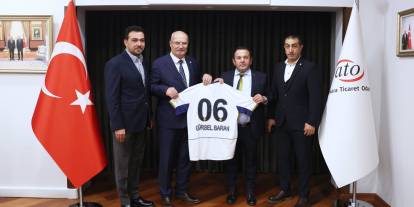 Ankaragücü yönetimi makamda ağırlandı: Destek bekliyorlar