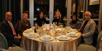 Kırşehirli eğitimciler Ankara'daki yemekte buluştu