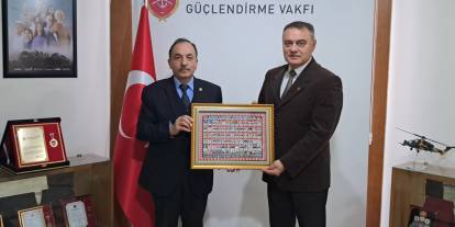 Çubuk Terör Mağdurları Derneği, TSK Vakfı’nı ziyaret etti