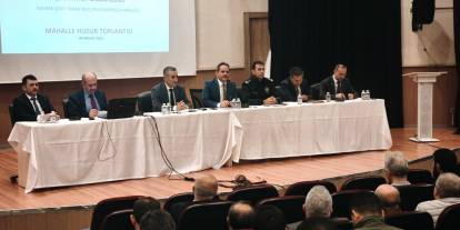 Ankara Mamak’ta Mahalle Huzur Toplantıları'nın yedincisi yapıldı