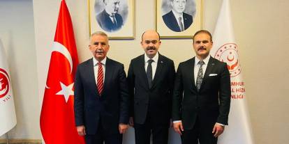 Çamlıdere’de Huzurevi Projesi için Ankara’da önemli ziyaret