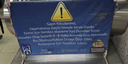 Dikimevi Metro İstasyonu'nda sular ısındı: “6–8 hafta dediniz, sene oluyor!”
