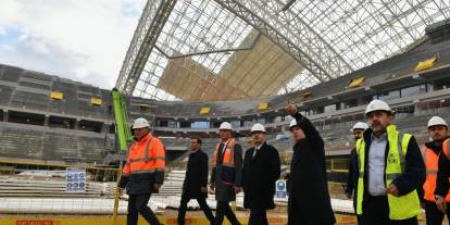 Ankara 19 Mayıs Stadyumu inşaatından ilk fotoğraflar geldi