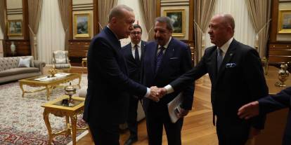 Ankara Sanayi Odası'ndan Cumhurbaşkanı Külliyesi'ne ziyaret