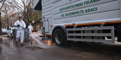 Çankaya Bahçelievler’de kapsamlı temizlik: Dezenfeksiyon yapıldı