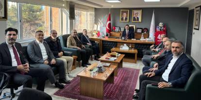 Mamak Kırşehirliler Derneği’nden Genel Müdür Ahmet İşleyen’e ziyaret