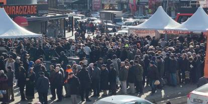 Altındağ Hüseyingazi’de hamsi şöleni; büyük rağbet gördü
