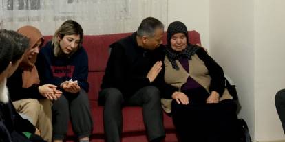 Bakan Şereflikoçhisarlı şehidin ailesini ziyaret etti