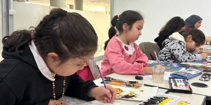 Pursaklar Belediyesi çocuklar için resim kursu açtı