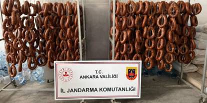 Ankara Polatlı’da kayıt dışı et ve gıda ürünü ele geçirildi