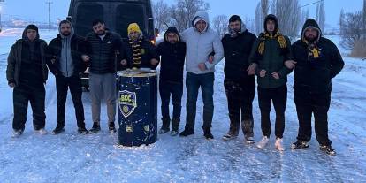 Ankaragücü taraftarına çığ engeli: Malatya’dan geri döndüler