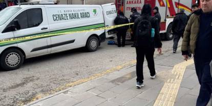 Cebeci'de TIR kadını ezdi