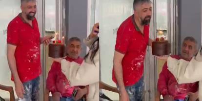 Boyacı Ali Usta’ya ailesinden duygulandıran sürpriz